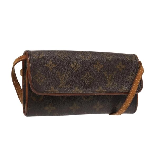 LOUIS VUITTON Monogram Pochette Twin PM Shoulder Bag - Picture 1 of 15